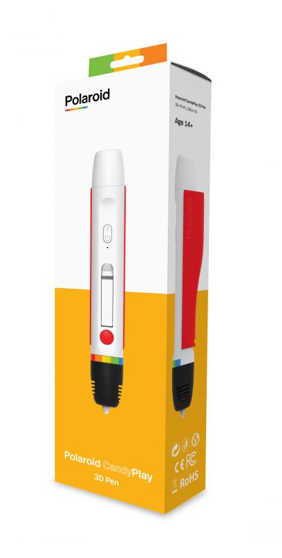 Ручка 3D Polaroid Candy Pen + Набір картриджів ( 40 шт)