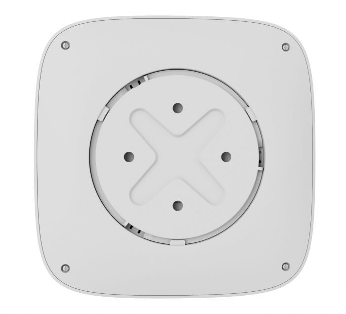 Датчик диму та температури Ajax FireProtect 2 SB Heat Smoke Jeweler, незмінна батарея, бездротовий, білий