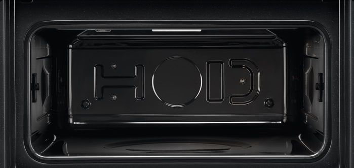 Духова шафа Electrolux електрична компактна, 42л, дисплей, конвекція, ф-ція мікрохвиль, чорний+нерж