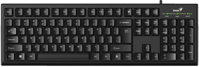Клавіатура Genius KB-100 USB  Black