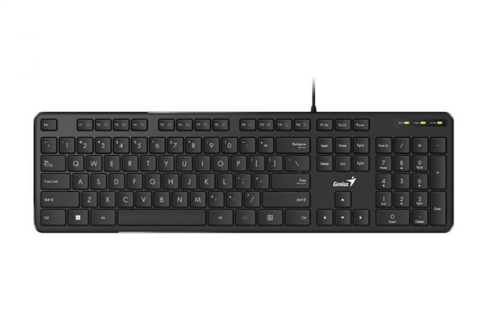 Клавіатура Genius M-200 USB Black Ukr