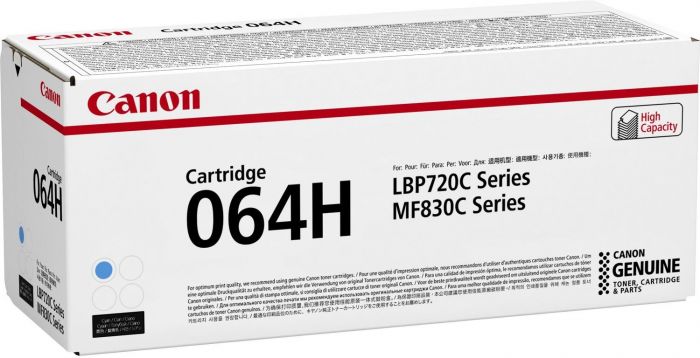 Картридж Canon 064H MF832Cdw/LBP722Cdw Cyan (10500 стор.)