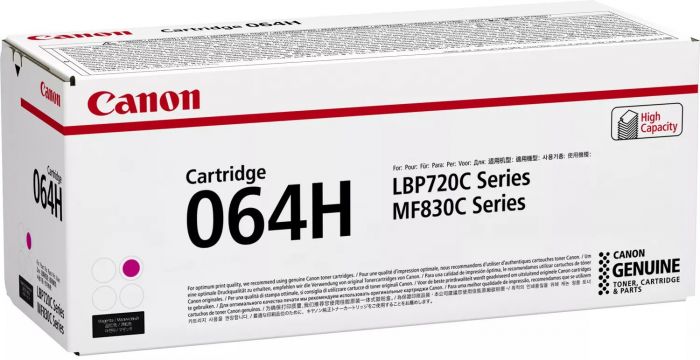 Картридж Canon 064H MF832Cdw/LBP722Cdw Magenta (10500 стор.)