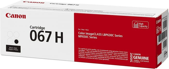 Картридж Canon 067H MF651Cw/MF655Cdw/MF657Cdw/LBP631Cw/LBP633Cdw Black (3130 стор.)