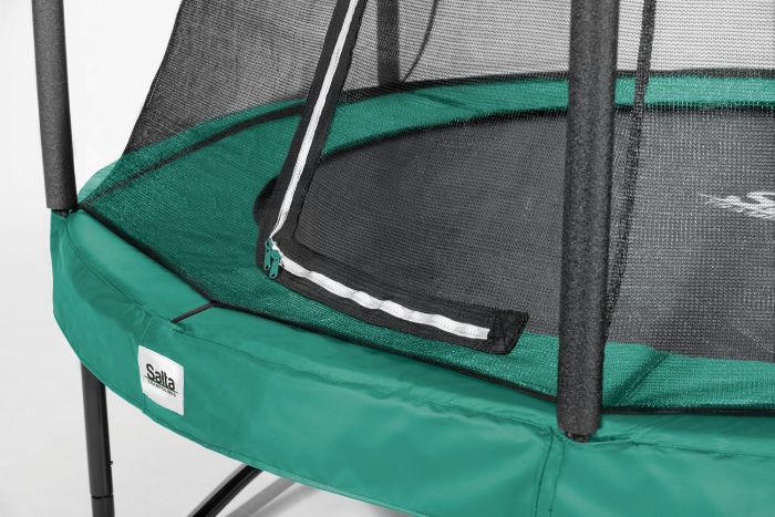 Батут Salta Comfort Edition круглий 427 см Green
