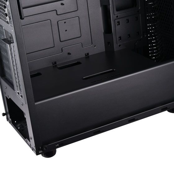 Корпус SilverStone PS14B-E, без БЖ, 2xUSB3.0, Steel Side Panel, ATX, Black