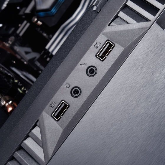 Корпус SilverStone PS14B-E, без БЖ, 2xUSB3.0, Steel Side Panel, ATX, Black
