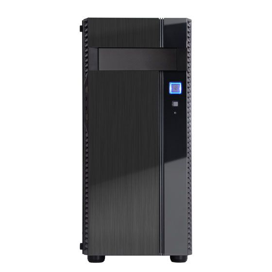 Корпус SilverStone PS14B-E, без БЖ, 2xUSB3.0, Steel Side Panel, ATX, Black