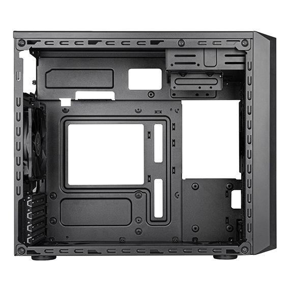 Корпус SilverStone  FARA FA311-B, без БЖ, 2xUSB3.0, 1xUSB2.0, Steel Side Panel, mATX, Black