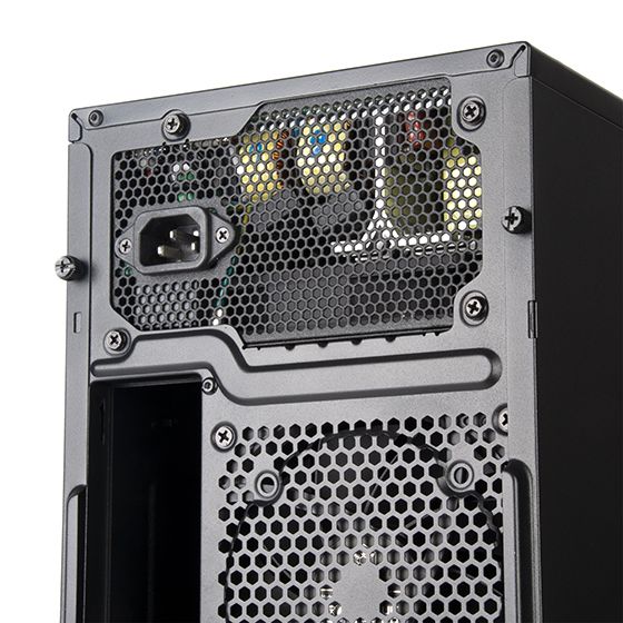 Корпус SilverStone  FARA FA311-B, без БЖ, 2xUSB3.0, 1xUSB2.0, Steel Side Panel, mATX, Black
