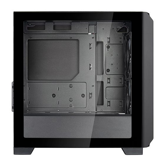 Корпус SilverStone  FARA FA312Z-BG, без БЖ, 2xUSB3.0, 2x140mm ARGB fan, TG Side Panel, mATX, Black