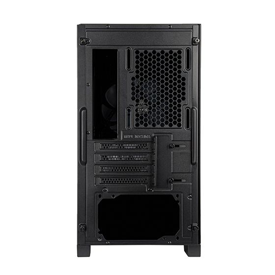 Корпус SilverStone  FARA FA312Z-BG, без БЖ, 2xUSB3.0, 2x140mm ARGB fan, TG Side Panel, mATX, Black