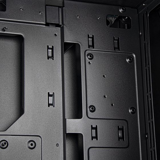 Корпус SilverStone  FARA FA312Z-BG, без БЖ, 2xUSB3.0, 2x140mm ARGB fan, TG Side Panel, mATX, Black