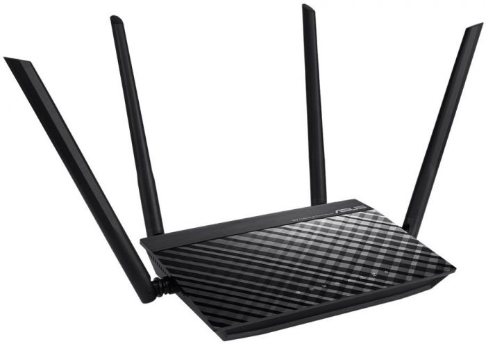 Маршрутизатор ASUS RT-AC1200 v2 AC1200, 4xFE LAN, 1xFE WAN