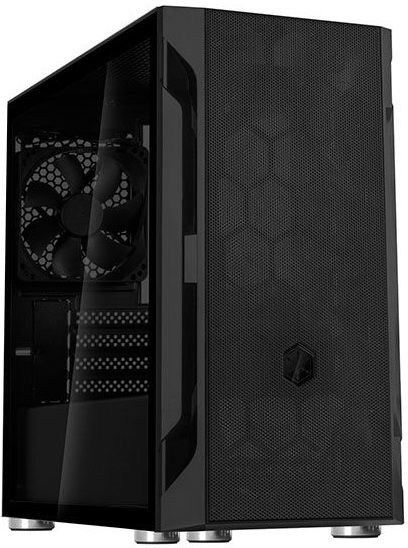 Корпус SilverStone FARA FAH1MB-G, без БЖ, 1xUSB3.0, 2xUSB2.0, 1x120mm Black fan, TG Side Panel, mATX, Black