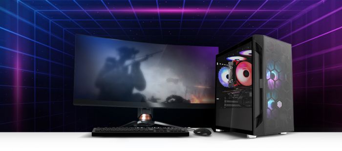 Корпус SilverStone FARA FAH1MB-PRO, без БЖ, 1xUSB3.0, 2xUSB2.0, 3x120mm ARGB fan, TG Side Panel, mATX, Black