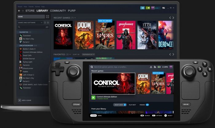 Ігрова консоль Valve STEAM DECK 512GB