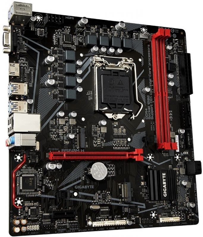 Материнська плата GIGABYTE B560M H s1200 B560 2xDDR4 M.2 HDMI VGA Type-C mATX