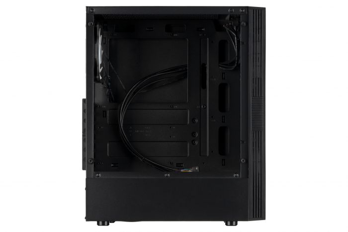 Корпус 2E Gaming Runa G2107, без БЖ, 1xUSB 3.0, 2xUSB 2.0, 1x120mm ARGB, ARGB strip, TG Side Panel, ATX, чорний
