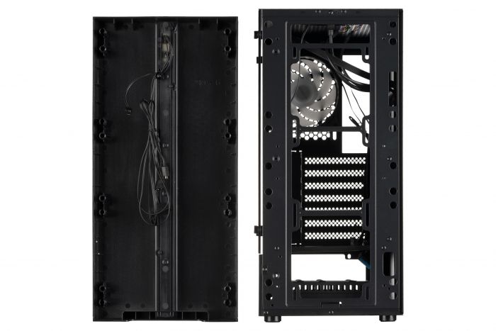 Корпус 2E Gaming Runa G2107, без БЖ, 1xUSB 3.0, 2xUSB 2.0, 1x120mm ARGB, ARGB strip, TG Side Panel, ATX, чорний