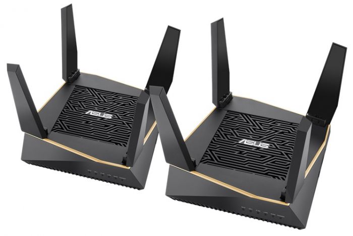 Маршрутизатор ASUS RT-AX92U 2PK AX6100 4xGE LAN 1xGE WAN 1xUSB3.1 1xUSB2.0  OFDMA MESH Gaming
