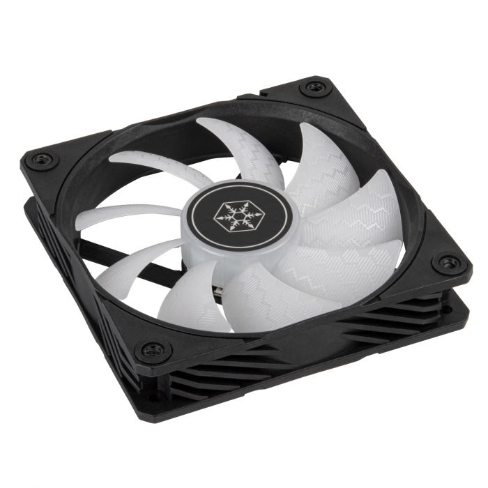Корпусний вентилятор SilverStone Shark Force SF120B ARGB, 120mm, 2500rpm, 4pin PWM, 4-1 pin ARGB (5V LED), 41.2dBa