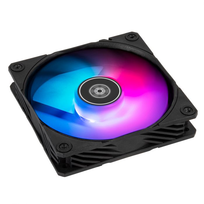 Корпусний вентилятор SilverStone Shark Force SF120B ARGB, 120mm, 2500rpm, 4pin PWM, 4-1 pin ARGB (5V LED), 41.2dBa