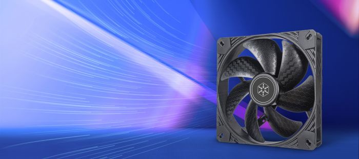 Корпусний вентилятор SilverStone Shark Force SF140B, 140mm, 2200rpm, 4pin PWM, 38.3dBa