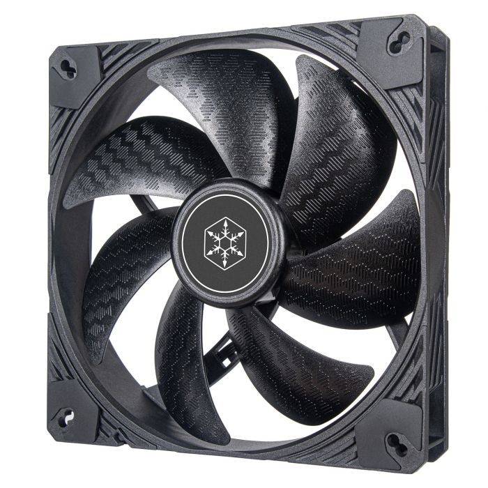 Корпусний вентилятор SilverStone Shark Force SF140B, 140mm, 2200rpm, 4pin PWM, 38.3dBa