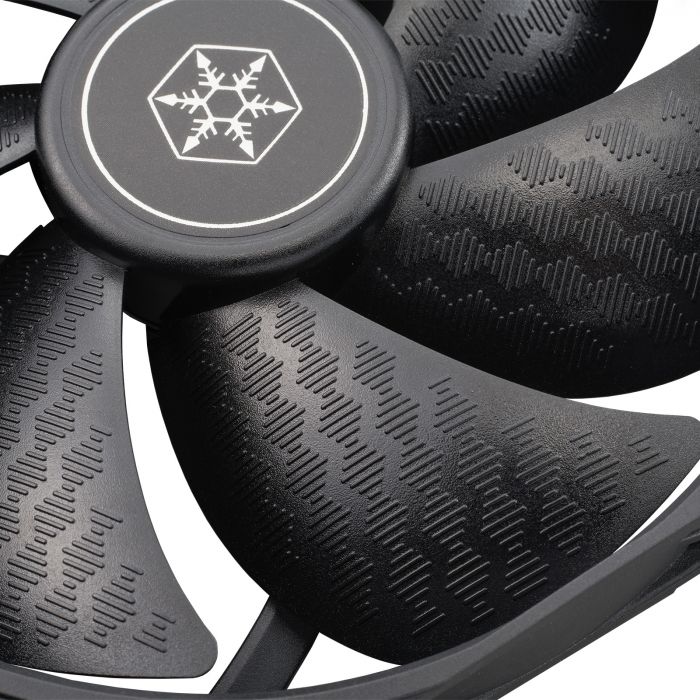 Корпусний вентилятор SilverStone Shark Force SF140B, 140mm, 2200rpm, 4pin PWM, 38.3dBa