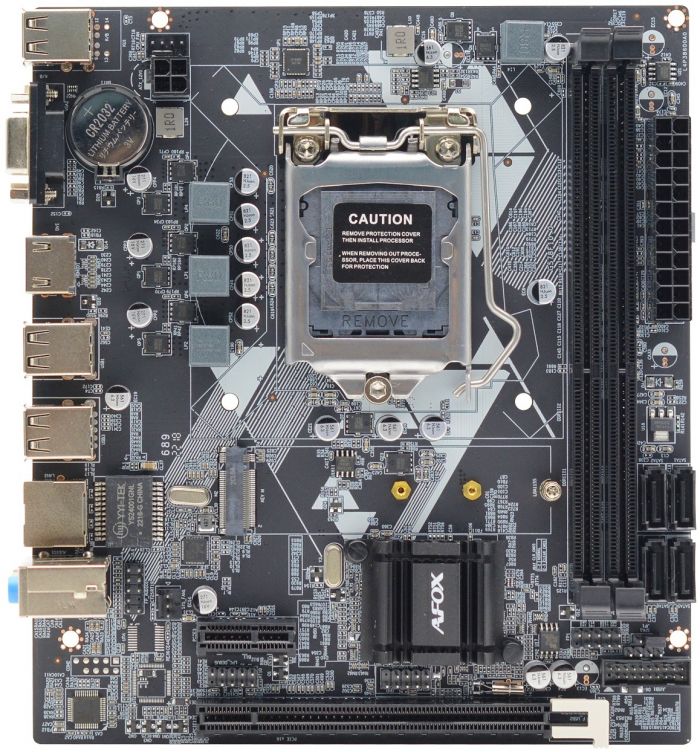 Материнська плата AFOX IH61-MA2 s1155 H6 2xDDR3 HDMI VGA