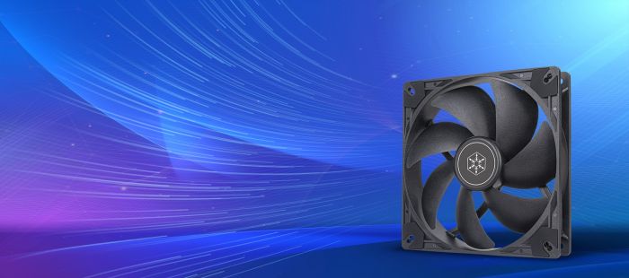 Корпусний вентилятор SilverStone Vista VS140B, 140mm, 1600rpm, 4pin PWM, 30.8dBa