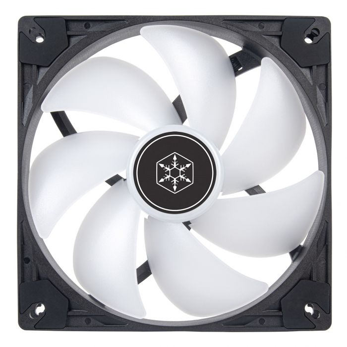 Корпусний вентилятор SilverStone Vista VS140B ARGB, 140mm, 1600rpm, 4pin PWM, 4-1 pin ARGB (5V LED), 30.8dBa
