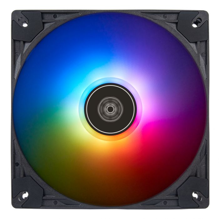 Корпусний вентилятор SilverStone Vista VS140B ARGB, 140mm, 1600rpm, 4pin PWM, 4-1 pin ARGB (5V LED), 30.8dBa