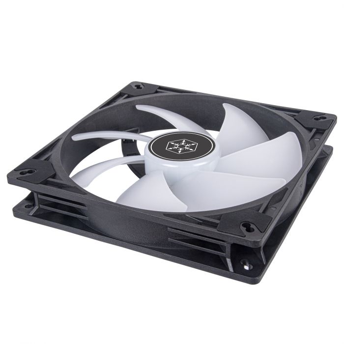 Корпусний вентилятор SilverStone Vista VS140B ARGB, 140mm, 1600rpm, 4pin PWM, 4-1 pin ARGB (5V LED), 30.8dBa