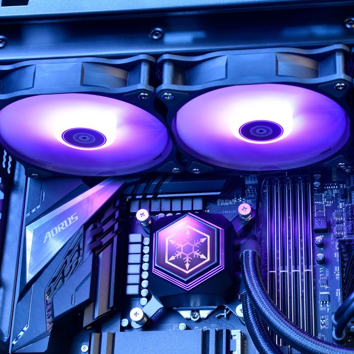 Система рідинного охолодження SilverStone Perma Frost Premium PF240-ARGB-V2, LGA 1700, 2066, 2011, 1200, 115X, AM5, AM4, AM3, AM2, FM1, FM2, TDP240W