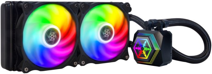 Система рідинного охолодження SilverStone Perma Frost Premium PF240-ARGB-V2, LGA 1700, 2066, 2011, 1200, 115X, AM5, AM4, AM3, AM2, FM1, FM2, TDP240W