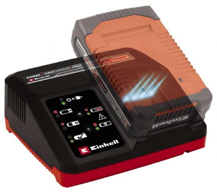Зарядний пристрій Einhell 18V Power X-Fastcharger 4A, PXC, 0.46 кг