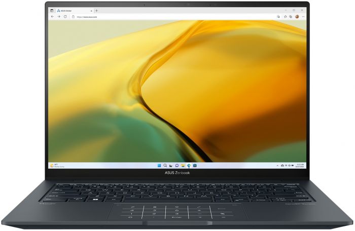 Ноутбук ASUS Zenbook 14x UX3404VC-M9026WS 14.5 2.8K OLED/Intel i9-13900H/32/1024F/NVD3050-4/W11/Inkwell Gray