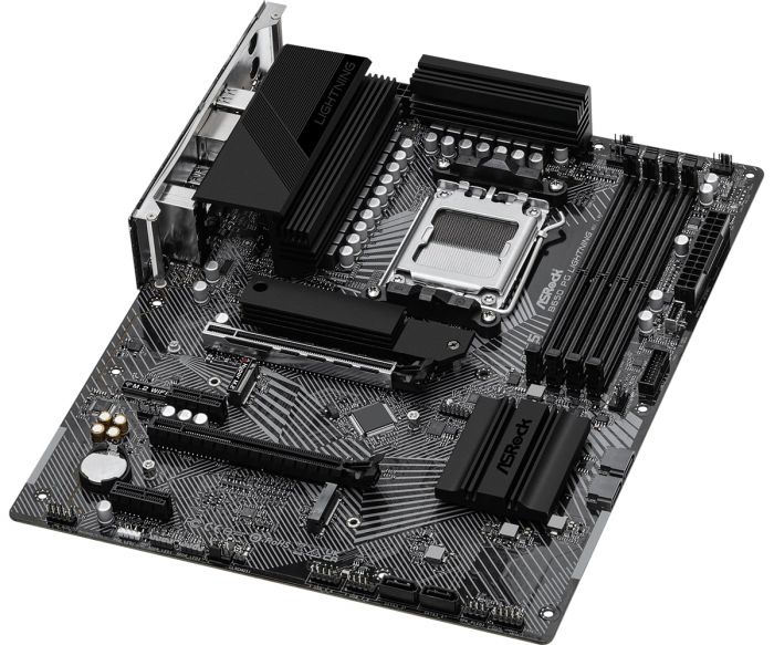 Материнська плата ASRock B650 PG LIGHTNING sAM5 B650 4xDDR5 HDMI ATX