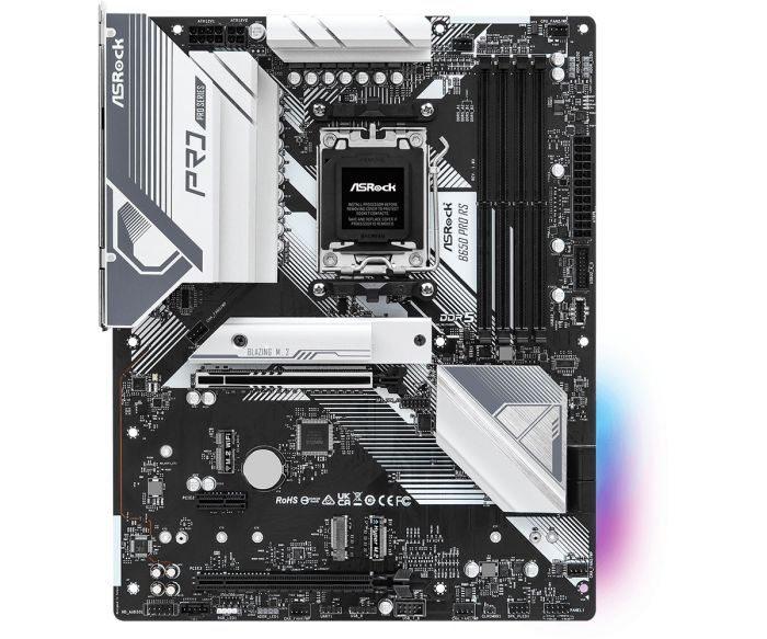 Материнська плата ASRock B650 PRO RS sAM5 B650 4xDDR5 HDMI DP ATX