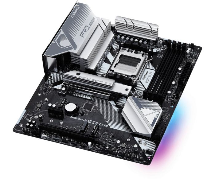 Материнська плата ASRock B650 PRO RS sAM5 B650 4xDDR5 HDMI DP ATX