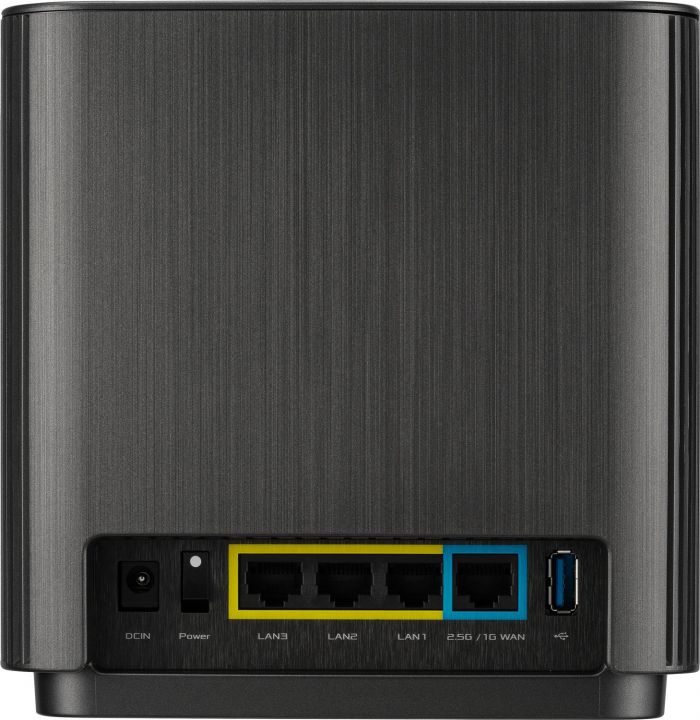 Маршрутизатор ASUS ZenWiFi XT9 2PK AX7800 3xGE LAN 1x2.5GE WAN 1xUSB 3.2 MU-MIMO OFDMA MESH black