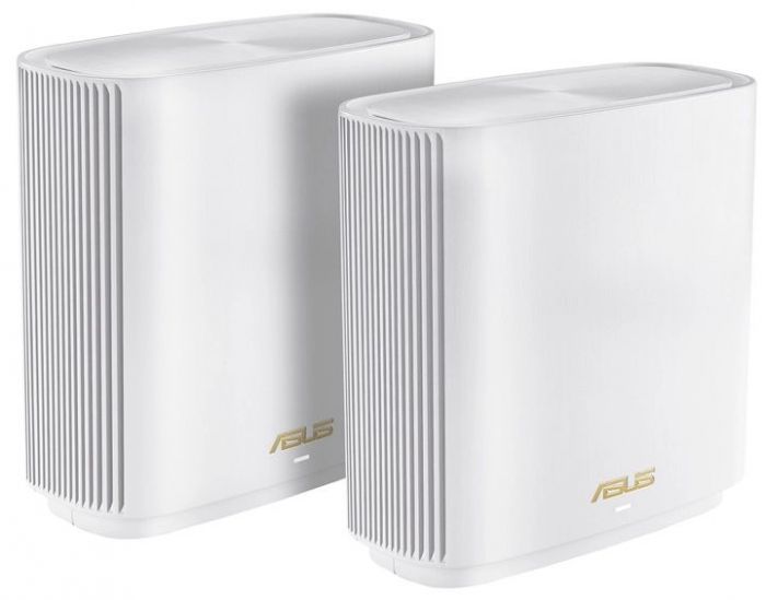 Маршрутизатор ASUS ZenWiFi XT9 2PK AX7800 3xGE LAN 1x2.5GE WAN 1xUSB 3.2 MU-MIMO OFDMA MESH white