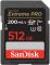 Карта пам'яті SanDisk SD  512GB C10 UHS-I U3 R200/W140MB/s Extreme Pro V30