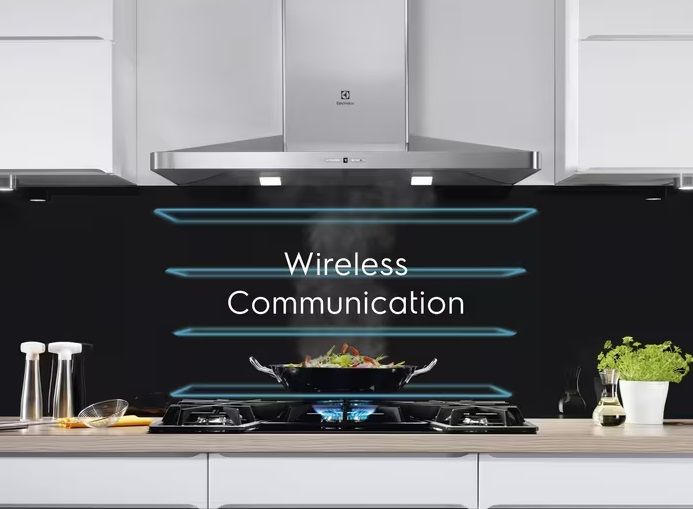 Варильна поверхня Electrolux індукційна, 60см, розширена зона, Hob2Hood, чорний