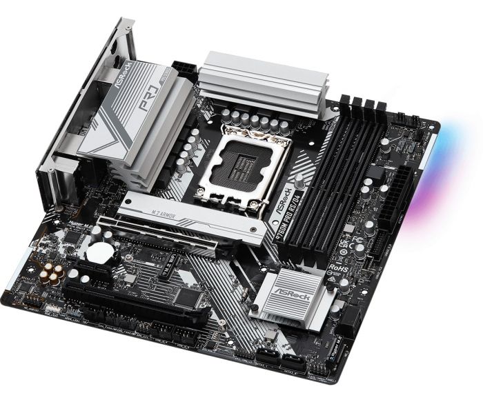 Материнська плата ASRock B760M PRO RS/D4 s1700 B760M 4xDDR4 HDMI DP mATX