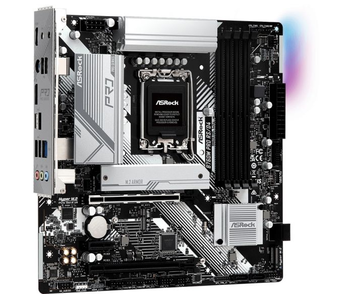 Материнська плата ASRock B760M PRO RS/D4 s1700 B760M 4xDDR4 HDMI DP mATX