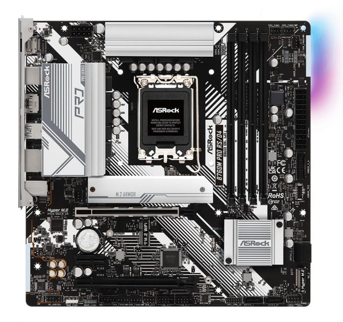 Материнська плата ASRock B760M PRO RS/D4 s1700 B760M 4xDDR4 HDMI DP mATX