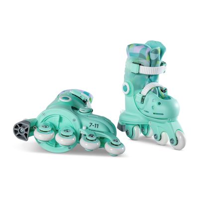 Роликові ковзани Yvolution Switch Skates Салатовий
